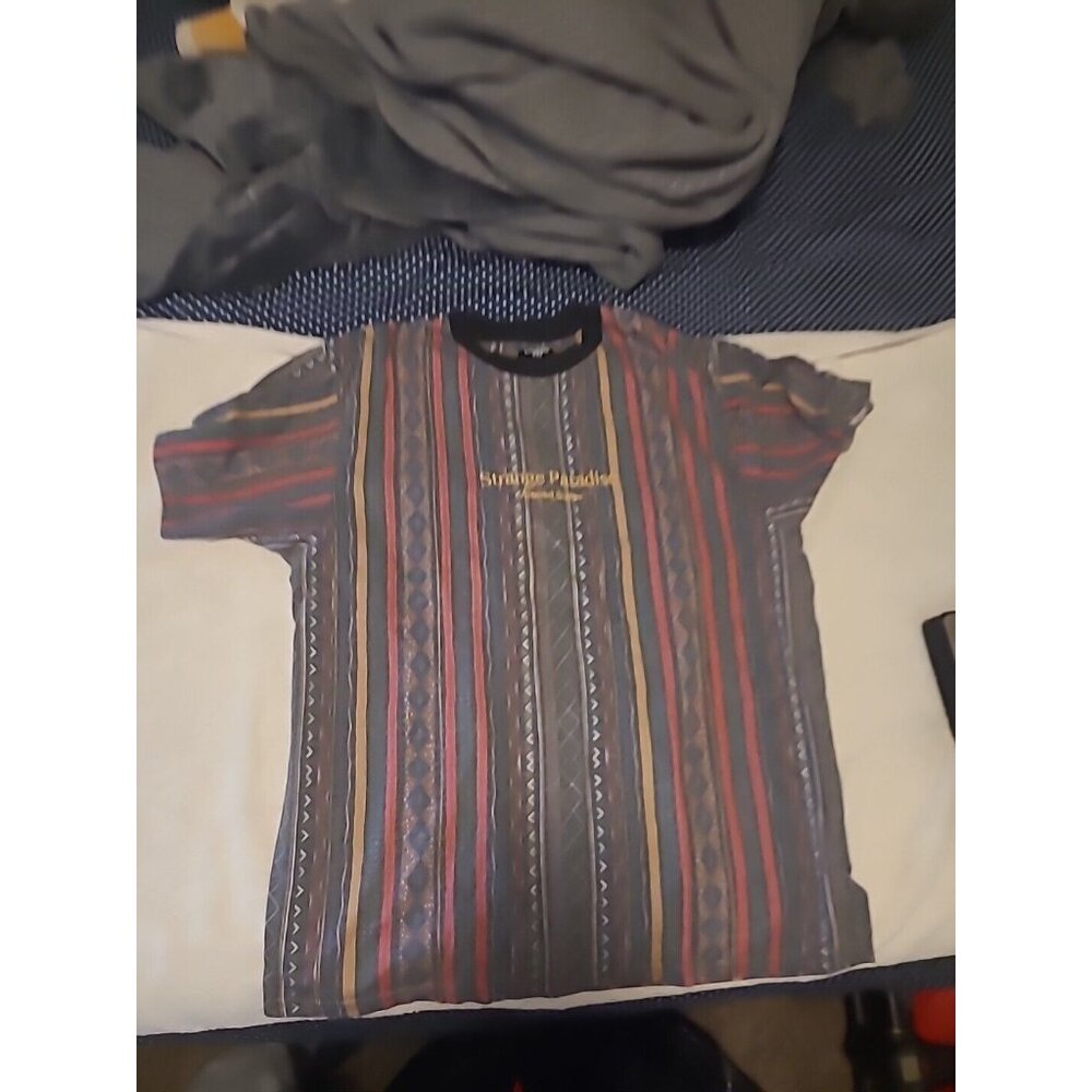 Strange Paradise Men's T Shirt Men’s M Loose Fit Brand Embroidered Logo Tee